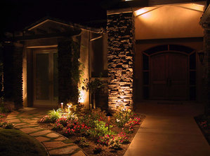 Enjoy Your Professionally Installed LED Landscape Lighting By Acorn Ponds & Waterfalls