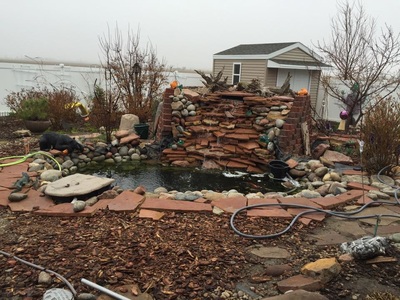 Water feature maintenance & repair in Rochester NY by Acorn Ponds 585-442-6373
