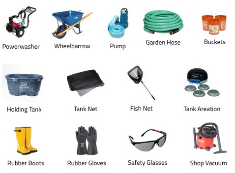 Pond Cleaning Supplies In Rochester NY